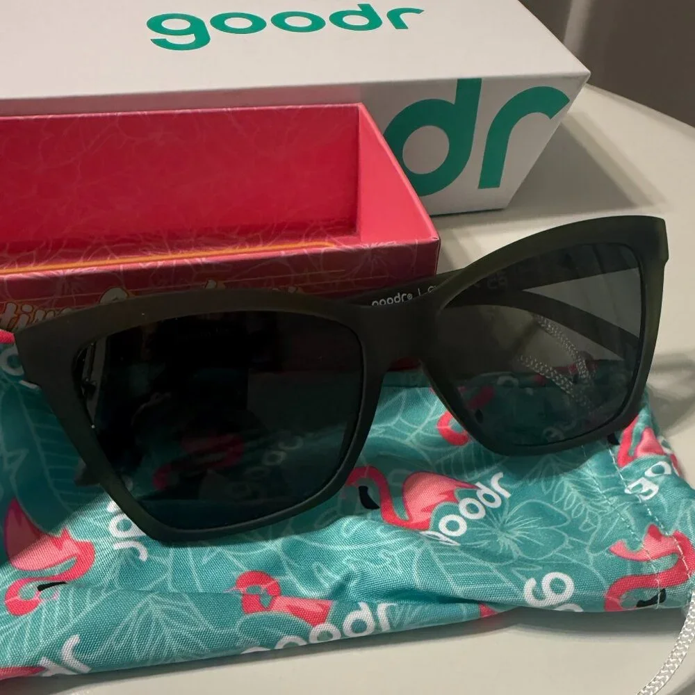 NEW *goodr* POP-G Sunglasses | Garnish Me in Greens | Dark Green | New in Box - Picture 7 of 9